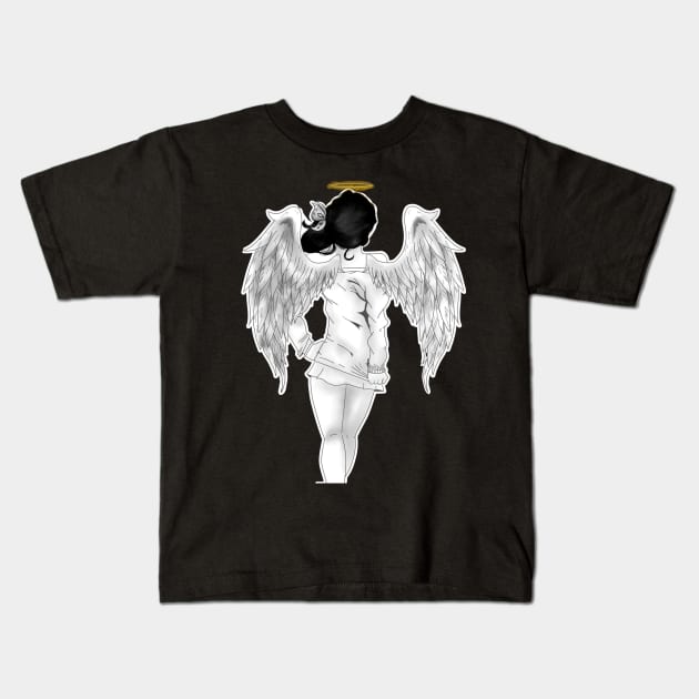 Angels Kids T-Shirt by The artist show